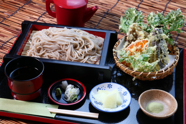 せいろ蕎麦・うどん天ぷらセット野菜天丼