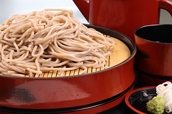 地粉100％手打蕎麦