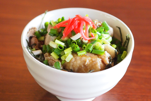 ミニ鶏チャーシュー丼